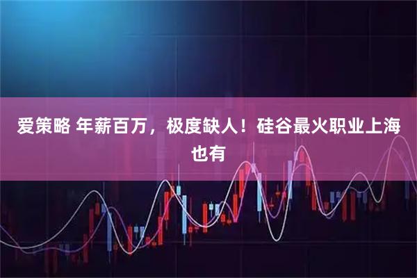 爱策略 年薪百万，极度缺人！硅谷最火职业上海也有